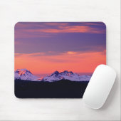 NA, USA, Oregon, The Three Sisters Mountains Mousepad (Mit Mouse)