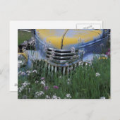 NA, USA, Ost-Washington, Altlastwagen mit Postkarte (Vorne/Hinten)