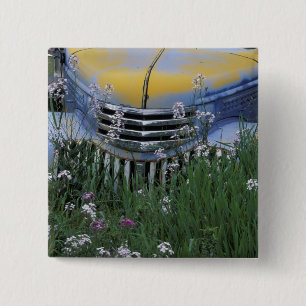 Na, USA, Ostwashington, alter LKW mit Button