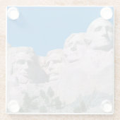 NA, USA, SD, Mount Rushmore Glasuntersetzer (Rückseite)