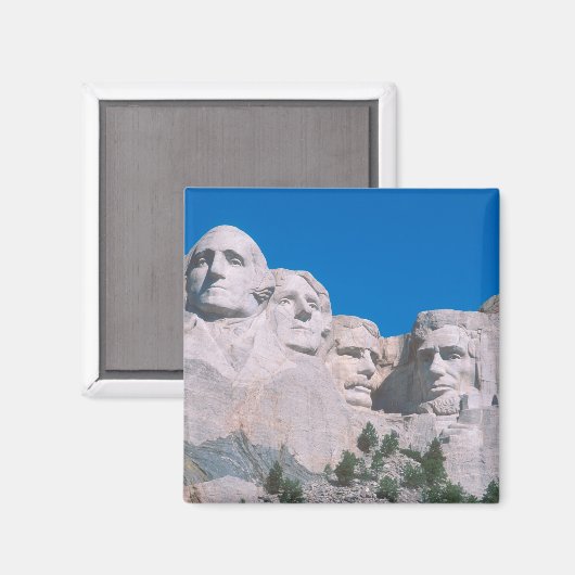 NA, USA, SD, Mount Rushmore. Magnet (Vorderseite/Rückseite)