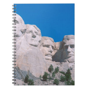 NA, USA, SD, Mount Rushmore. Notizblock