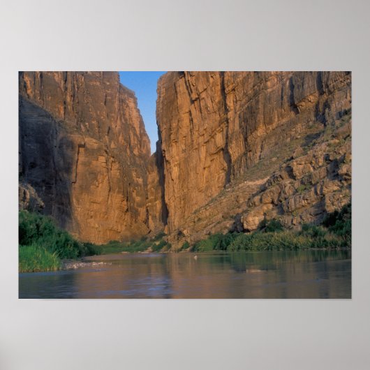 NA, USA, Texas, Big Bend National Park. Rio Poster (Vorne)