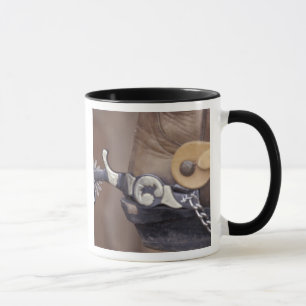 NA, USA, Texas, Lubbock Cowboy-Stiefel und Sporn Tasse