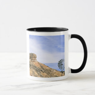 NA, USA, Texas Windmühle und Klippen von Palo Duro Tasse