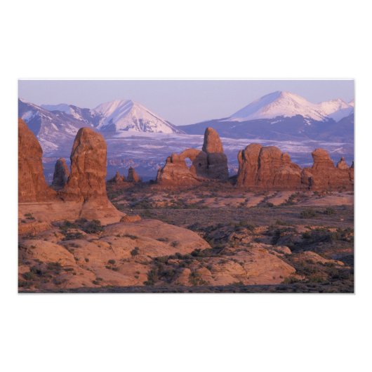 NA, USA, Utah, Arches National Park. Garten Fotodruck (Vorne)