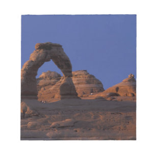 NA, USA, Utah, Arches-Nationalpark. Zart Notizblock