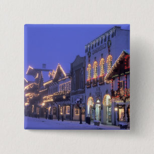 Na, USA, Washington, Leavenworth. Hauptstraße Button