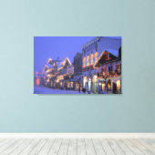 NA, USA, Washington, Leavenworth Hauptstraße Leinwanddruck (Insitu (Holzboden))