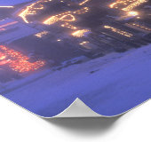 NA, USA, Washington, Leavenworth Hauptstraße Poster (Ecke)