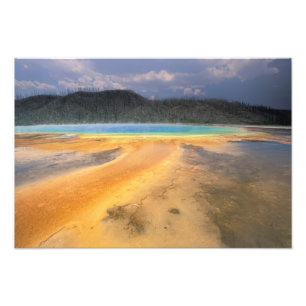 NA, USA, Wyoming, Yellowstone NP, Grand Fotodruck