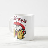 Na Zdrowie Toast mit Bier-Tasse Kaffeetasse (Vorderseite Links)