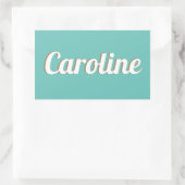 Naam sticker voor koffer of bagage (Tasche)