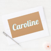 Naam sticker voor koffer of bagage (Umschlag)