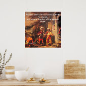 Naaman Healed by Elisha - Poster (Küche)