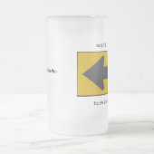 NABC - Das Bier Stein, das braucht Mattglas Bierglas (Mittel)