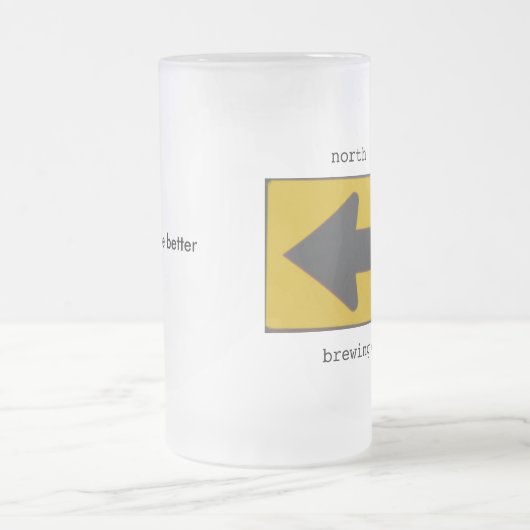 NABC - Das Bier Stein, das braucht Mattglas Bierglas (Mittel)