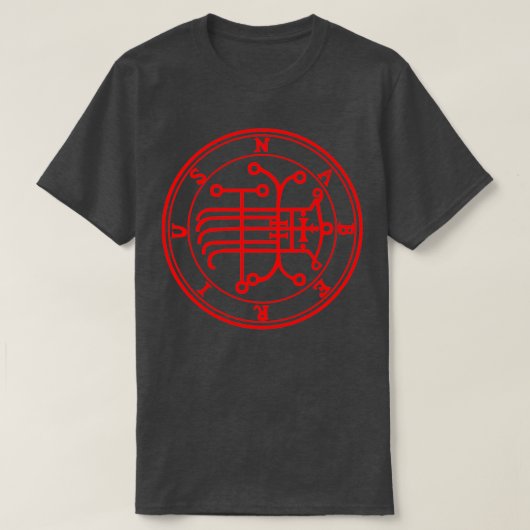 Naberius Sigil unterrichtet Kunst und Wissenschaft T-Shirt (Design vorne)