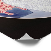 Nabeshima Dish, Edo Periode Poster (Ecke)