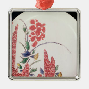 Nabeshima Platte, c.1716-35 Silbernes Ornament