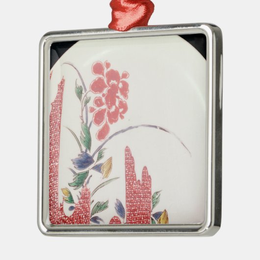 Nabeshima Platte, c.1716-35 Silbernes Ornament (Links)