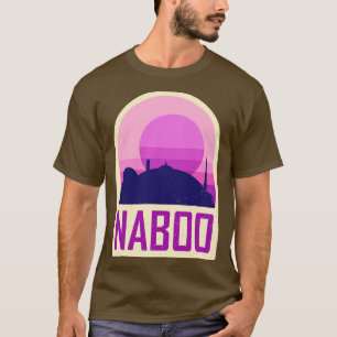 Naboo Geometrische und minimalistische Serie T-Shirt