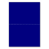 Naby Blue Anker nautische Hochzeitskarte Tischnummer (Rückseite)