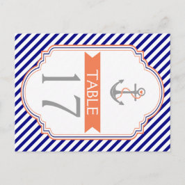 Naby Blue, Korallenhochzeit Tischnummer