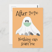 Nach 2020 kann mir nichts schaden Ghost Postkarte (Vorne/Hinten)