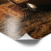 Nach Abend Chores Fotodruck (Ecke)