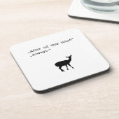 Nach all dieser Zeit Getränkeuntersetzer (Linke Seite)