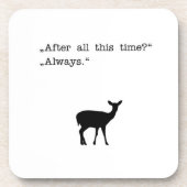 Nach all dieser Zeit Getränkeuntersetzer (Vorderseite)