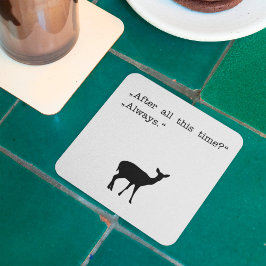 Nach all dieser Zeit Getränkeuntersetzer