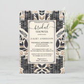 Nach alter englischer Sprache Retro Book Club Cove Einladung (Stehend Vorderseite)