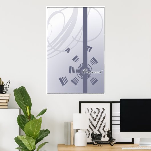 nach außen poster (Heimbüro)