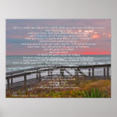 NACH AWHILE POSTER (Vorne)