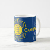 Nach BREXIT Auf Wiedersehen Europa Hallo Commonwea Kaffeetasse (VorderseiteRechts)