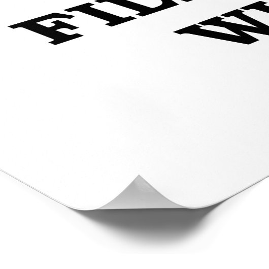 Nach Brille gefüllt mit Hormonen endokriner Spaß Poster (Ecke)