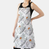 Nach Brille gefüllt mit Hormonen endokriner Spaß Schürze (InSitu)