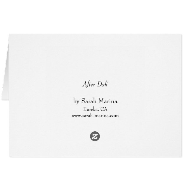 Nach Dali (Rückseite Horizontal)