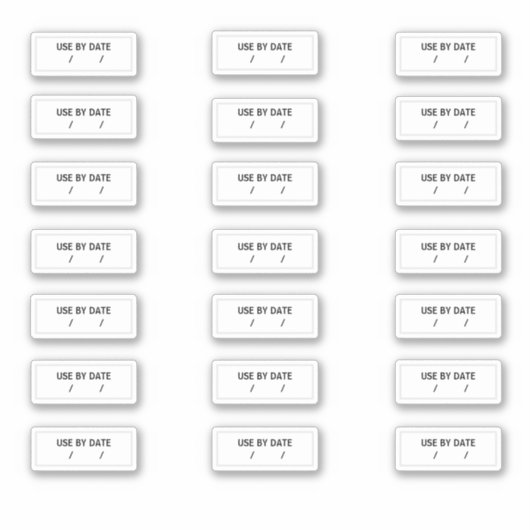 Nach Datum Aufkleber am besten vor Ablauf der Gült (Vorderseite)