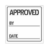 Nach Datum genehmigte Briefmarke des Fachs für Far Gummistempel (Prägung)