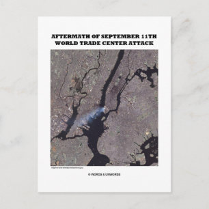 Nach dem 11. September World Trade Center Postkarte