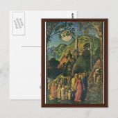 Nach dem Abend Service von Palmer Samuel Postkarte (Vorne/Hinten)