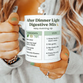 Nach dem Abendessen Nachttee-Ritual Kaffeetasse