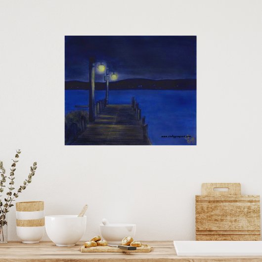 Nach dem Abendessen Walk Poster (Küche)