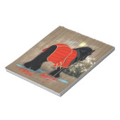 Nach dem Aufwachsen - Notepad Notizblock (Rotiert)