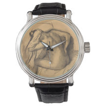 Nach dem Bath Woman Trockenhaar von Edgar Degas