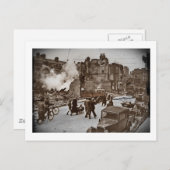 Nach dem Bombardement von London Postkarte (Vorne/Hinten)