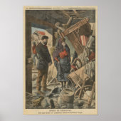Nach dem Desaster des "Le Petit Journal" Poster (Vorne)